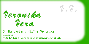 veronika hera business card